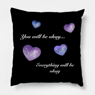 You Will Be Okay Song Helluva Boss Stolas And Octa Throw Pillow Official Helluva Boss Merch Store