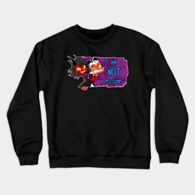 Moxxie Millie Not A Possum Crewneck Sweatshirt Official Helluva Boss Merch Store