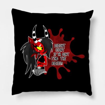 Sallie May It Doesnt Count Throw Pillow Official Helluva Boss Merch Store