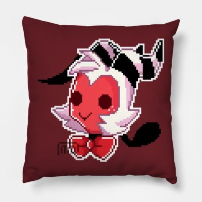 Pixel Moxxie Throw Pillow Official Helluva Boss Merch Store