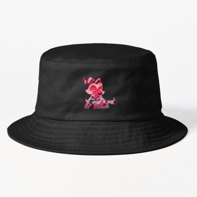 Helluva Boss Moxxie Bucket Hat Official Helluva Boss Merch Store