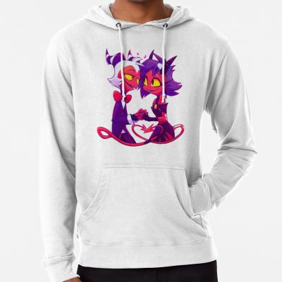 Helluva Boss Millie And Moxxie Hoodie Official Helluva Boss Merch Store