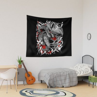 Loona Demon Design - Helluva Boss Tapestry Official Helluva Boss Merch Store