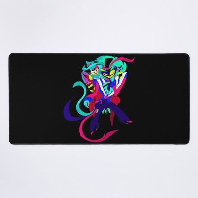 Helluva Boss - Fizzarolli And Asmodeus Mouse Pad Official Cow Anime Merch